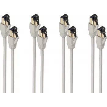 Cable de red ShiverPeaks BS08-41040-4 Cat8.1 3 m F/FTP