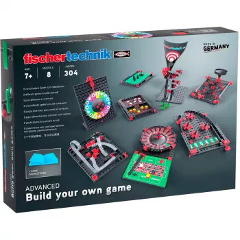 Juguete de construcción Fischertechnik Build Your Own Game 564067 – set educativo interactivo