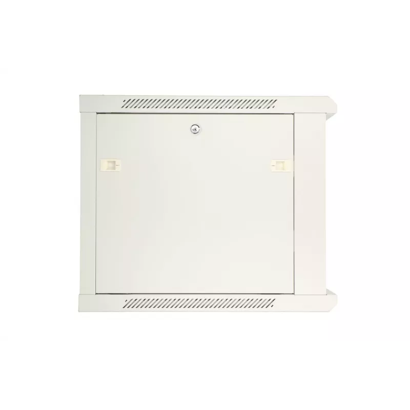 Armario rack Extralink 12U 600x450 ASP gris montaje en pared, puerta metálica