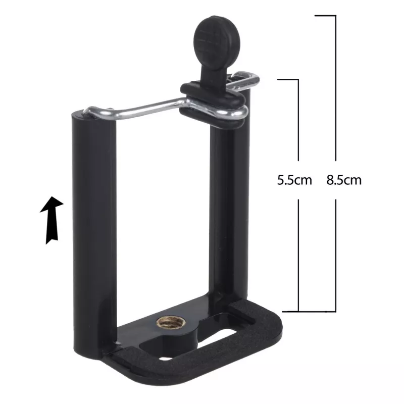 Trípode MACLEAN MC-164 regulable en altura ligero para cámaras y smartphones