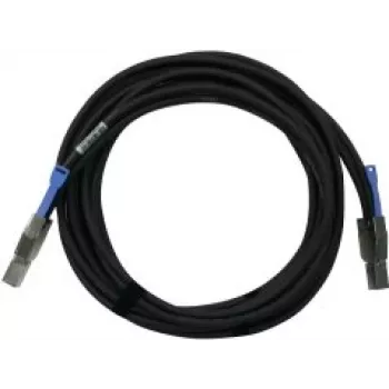Cable Serial Attached SCSI (SAS) QNAP CAB-SAS30M-8644 3 m negro, metálico