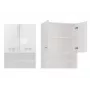 Armario de baño Topeshop POLA MINI DK en blanco brillo blanco