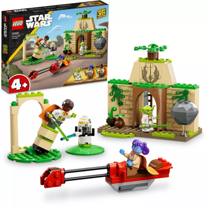 LEGO Set de construcción Star Wars 75358 Templo Jedi en Tenoo – Juguete de construcción, set de coleccionista