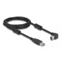 DeLOCK Cable USB conector Type-A macho a conector Type-B macho 90° en ángulo a la izquierda 2 m