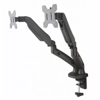 Soporte de mesa con pistón de gas para 2 LED / LCD de 13-27 pulgadas L-13GD