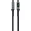 Cable USB 4smarts 541438 USB4 Gen 2x2 1,5 m USB-C negro gris