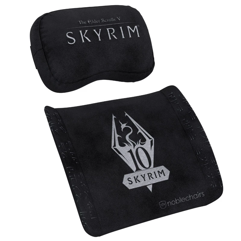 noblechairs Memory Foam Set de cojines – SKYRIM Edition