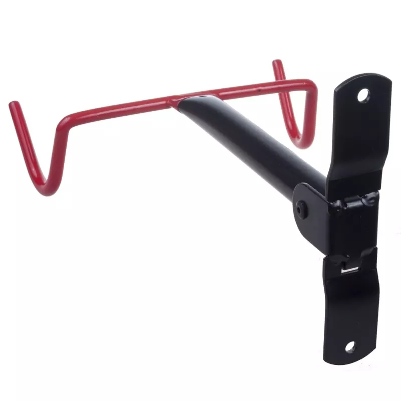 Soporte de bicicleta de pared MACLEAN MC-430, soporte horizontal, soporta hasta 30 kg, negro