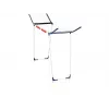 Tendedero Leifheit Pegasus 180 Maxx Winged — tendedero de suelo, 18 m de cuerda, altura ajustable 1080–1280 mm, 550×1100×1280 mm, azul/blanco