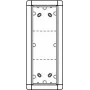 Marco de puerto Schneider Electric AP, 3 tomas, 133×326 mm, modelo 1883320