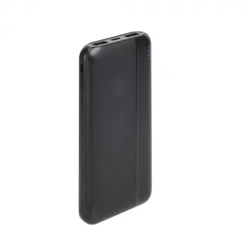 Batería externa USB 10000MAH/VA2031 Negra Rivacase