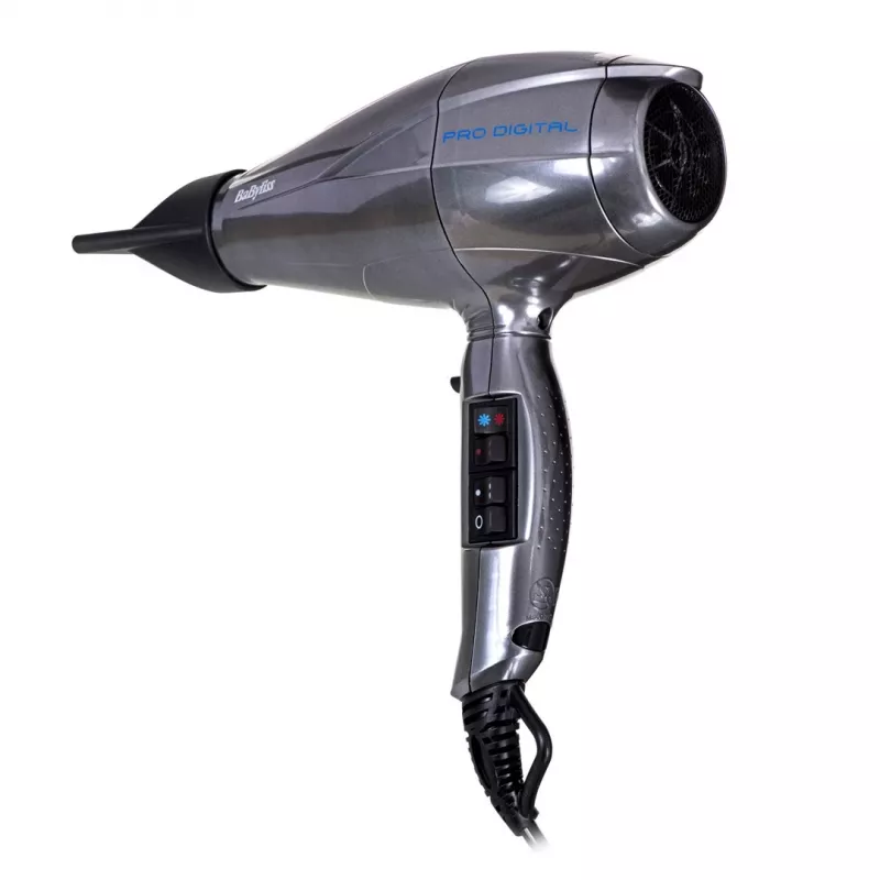 BaByliss Pro Digital gris, plateado 2200 W