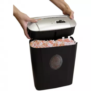 Peach PS500-10 destructora de documentos corte cruzado 72 dB 22 cm negro