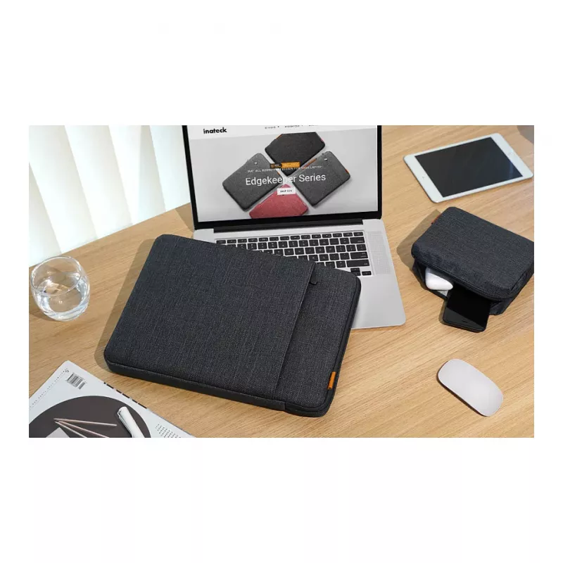 Funda tipo sleeve Inateck LB01006 para portátiles de 40,6 cm (16 pulgadas), gris