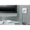 DIGITUS DA-70618 - salida USB - USB, USB Type C - 2 puertos USB, 1 conector hembra USB-C - 3,1 A - RAL 9003, blanco señal