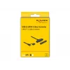 Convertidor DeLOCK USB a SATA 6 Gb/s USB Type-C Type-A 0,3 m