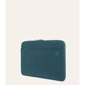 Funda sleeve Tucano Top 14 pulgadas 35,6 cm petróleo monocromático