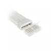 Cable de extensión PCI-E 8-Pin Kolink Umbra Radiant ARGB — doble 2× 8-Pin, extensión con funda para alimentación de GPU