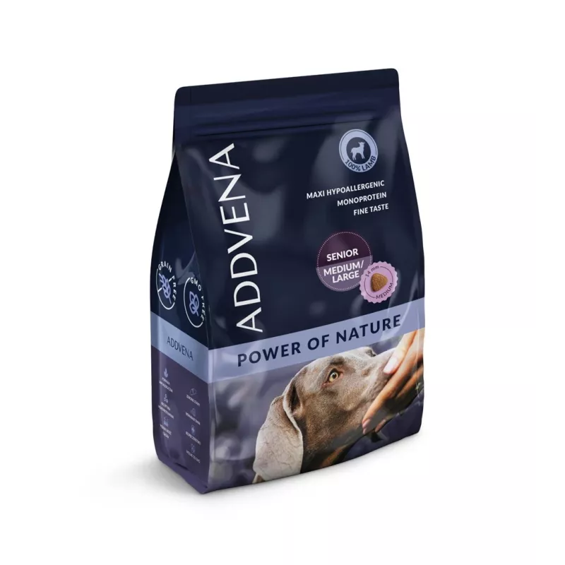 ADDVENA Power of Nature Senior Medium/Large Lamb - pienso seco para perros - 2,5 kg