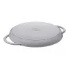 Sartén para grill ZWILLING STAUB redonda 30 cm gris