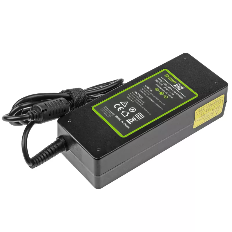 Fuente de alimentación Green Cell AD39AP 90W AC-DC 20V 4,5A para Lenovo (Interior) Negro