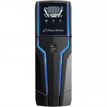 PowerWalker VI 1000 GXB - SAI - corriente alterna 162 - 290 V - 600 vatios - 1000 VA - 9 Ah - USB - tomas de salida 4