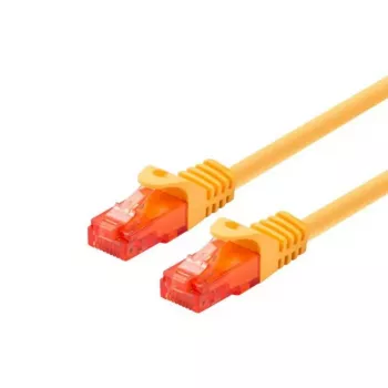 Cable de red LOGON Cat6 UTP 10 m, RJ-45 — amarillo