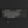 Teclado mecánico gaming AKKO Negro y Oro 5087S, interruptores Akko V3 Cream Yellow Pro, iluminación RGB
