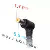 Akyga AK-ND-34 fuente de alimentación para portátil de coche para Acer, 65 W, 19 V / 3,42 A, 5,5 x 1,7 mm, entrada 12 V