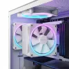 NZXT T120 RGB Disipador de CPU por aire 12 cm Blanco 1 ud.