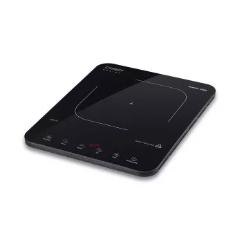 Caso ProSlim 2000 2236 Placa de inducción individual portátil, cristal, control táctil por sensor, negro