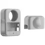 Funda de silicona con protección de objetivo PULUZ DJI Osmo 360 (gris)