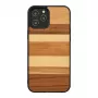 Funda para móvil man and wood para iPhone 12 / 12 Pro — arena negra