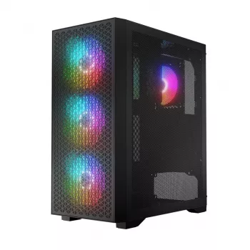 Logic DART PRO ARGB MIDI USB-C caja de PC negra