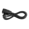 Cable de alimentación Qoltec 53991 negro 1,2 m C20 C13 hembra
