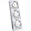 Ventilador de caja para PC NZXT F360X 120 mm blanco, 360×30×120 mm