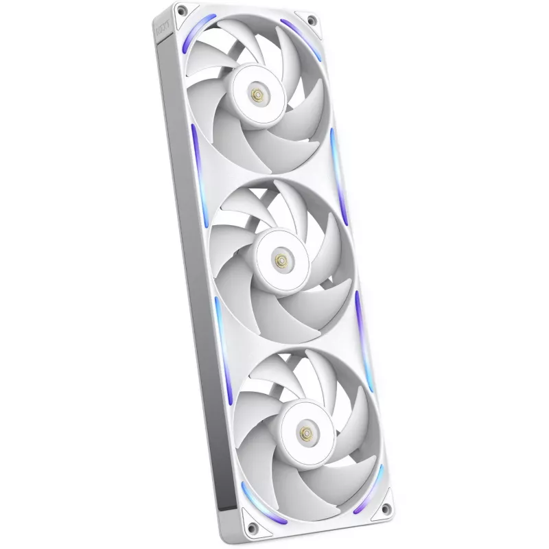 Ventilador de caja para PC NZXT F360X 120 mm blanco, 360×30×120 mm