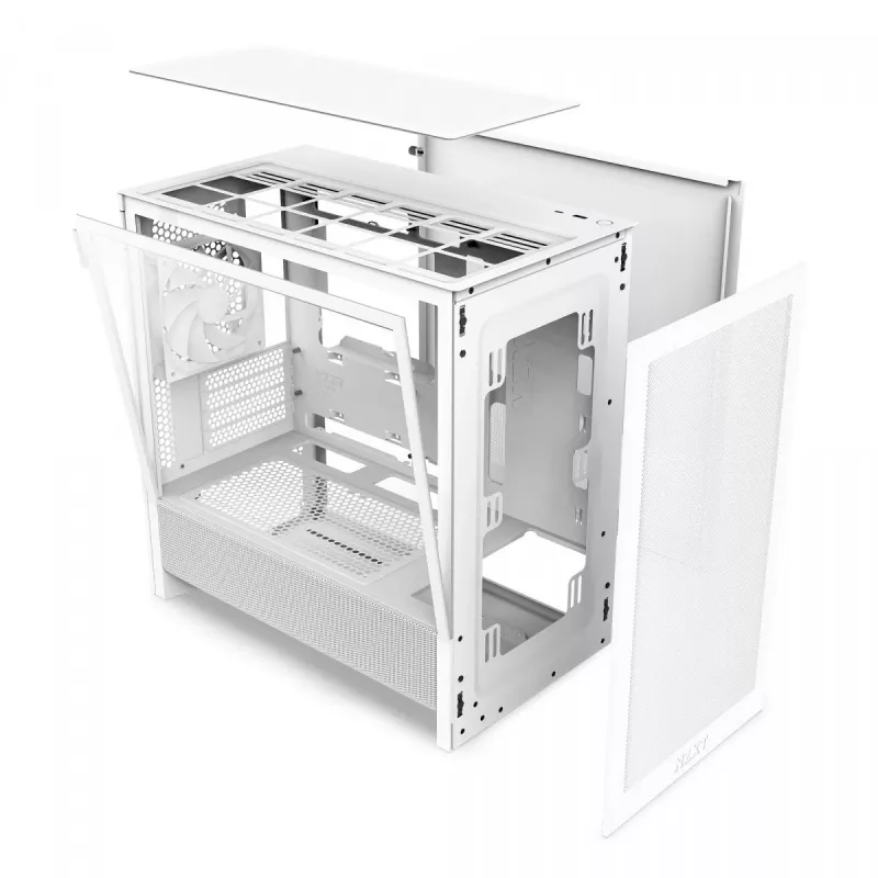 Caja para PC NZXT H9 H3 Flow Midi Tower Blanco