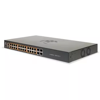Cambium Networks cnMatrix EX1028-P switch Ethernet inteligente PoE+ - fibra óptica (FO)