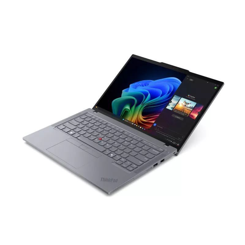 Lenovo ThinkPad T14 Gen 6 Copilot+ Ryzen™ AI 5 PRO 340 256GB SSD 16GB 14 WUXGA (1920x1200) IPS WIN11 Pro GRIS teclado retroiluminado lector de huellas 1YW