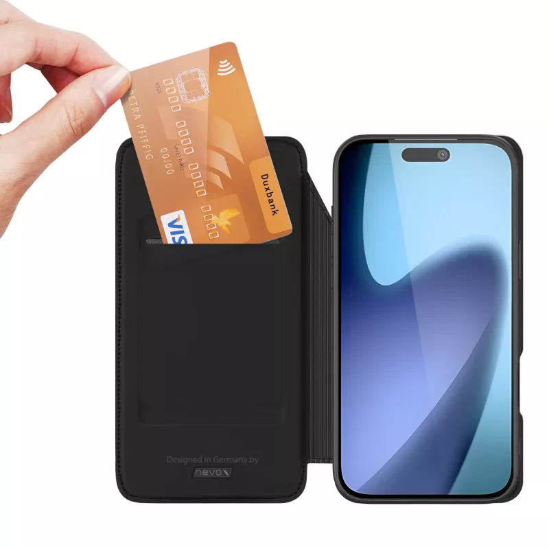 nevox Vario Series - iPhone Air Book Case negro - funda (2515)