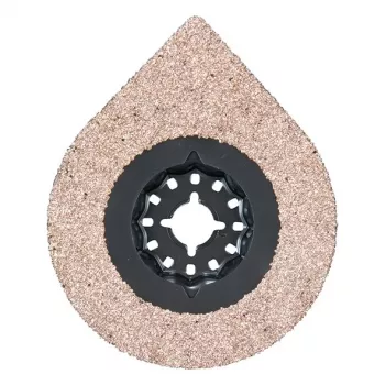 Makita B-65078 Starlock 70 mm removedor de juntas y mortero, grano 40