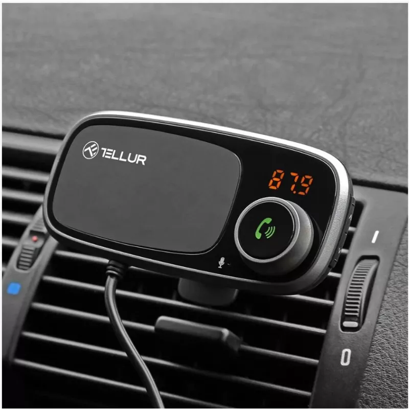 Soporte magnético para teléfono Tellur FMT-B6, negro, ángulo ajustable, compatible con smartphones