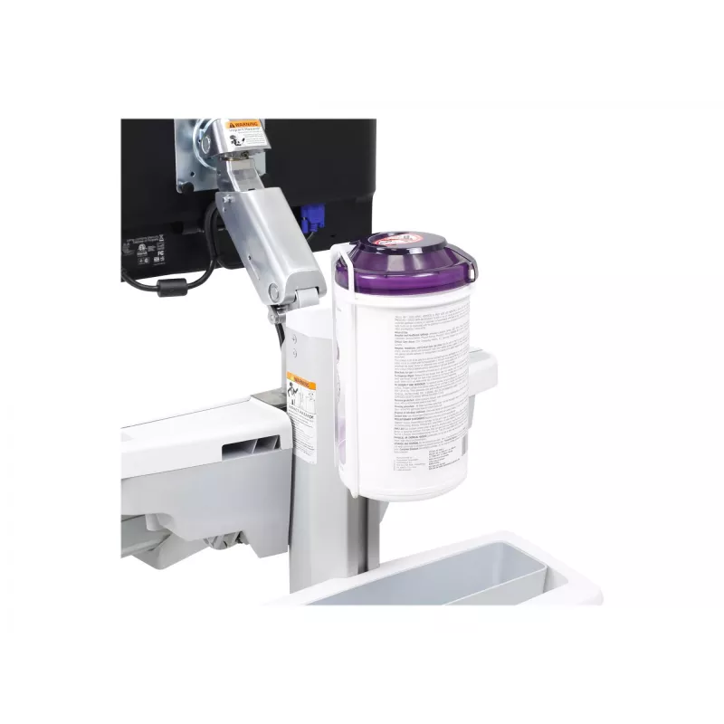 Ergotron Soporte para toallitas T-Slot Blanco