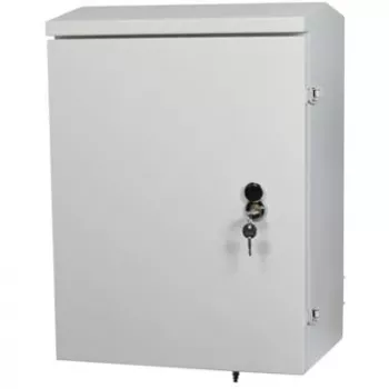ALLNET Carcasa de pared para carril DIN/Switch PoE Smart-Managed T220mm gris claro IP66ÜS (ALL-DIN-SGI8012PM)
