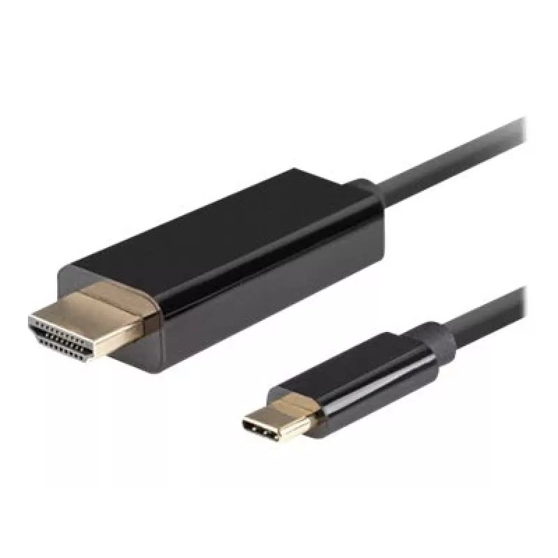 Adaptador de cable de vídeo Lanberg CA-CMHD-10CU-0018-BK 1,8 m USB Type-C a HDMI
