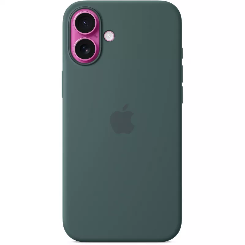Apple iPhone 16 Plus Funda de silicona con MagSafe – Verde mar