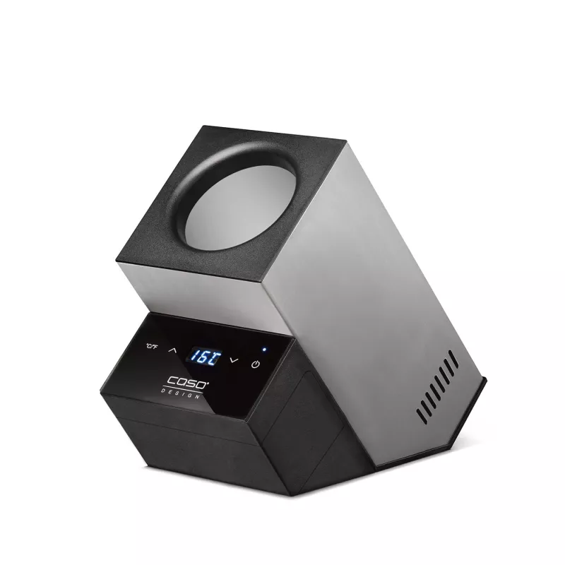 Caso | Vinoteca | WineCase Deluxe Acero inoxidable | Capacidad de botellas 1 | Negro/Plata