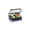 Parrilla de contacto SEVINI Pro, KG 2395 (plateado/negro, 1.800 vatios)