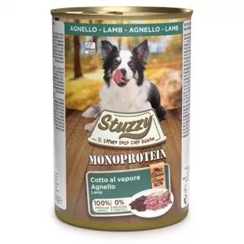 STUZZY Monoprotein cordero - Comida húmeda para perros - 400 g